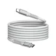 Magnetni kabel Verbatim Sync & Charge - USB-C® na USB-C®, 100 W, 1,2 m - siv (31854)