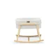 Hanah Home Kolevka za bebe Hier, 90x70x58 cm, Bela