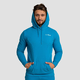 GymBeam Pulover s kapuco Limitless Aquamarine