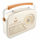 GPO Retro Rydell Nostalgic DAB radio Cream