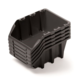 Plastični zaboji 198x118x84mm Black 5kos