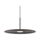 Redo 01-3047 - LED luster na sajli LAKE LED/13W/230V CRI 90 O 50 cm crna