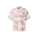 JACK & JONES Srajca JORHydra svetlo modra/oranžna/rjasto rdeča/bela