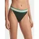 Calvin Klein Swimwear Bikini hlačke  zelena / temno zelena / svetlo lila / bela