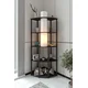 Opviq Podna lampa Conrad, 150 cm, Crna