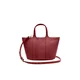 LACOSTE Nakupovalna torba Lacoste Sac a Bandouliere Femme Bordeaux rdeča