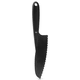 shumee Črn nazobčan nož za torto BLACKLINE 24,5 cm