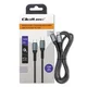 Qoltec Qoltec 523583 USB-C na USB-C kabel 1.5m, 100W PD, QC 3.0, črn