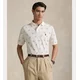 Polo Ralph Lauren za moške. 710974597001 Slim polo majica po meri bela (M), Priložnostno, Bombaž, Kratek rokav