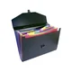 Torba za harmoniko, PP, 12 predalov, VIQUEL RainbowClass, črna