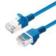 Omrežni kabel CAT6A U-FTP tanek 2m modra LSZH