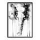shumee PLAKAT V OKVIRJU 33x43 cm Slon P554