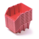 Plastični zaboji 160x98x160mm Red 8kos