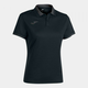 Joma Championship VI Short Sleeve Polo Black Anthracite