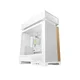 DEEPCOOL Računalniško ohišje CL6600 WH, AIO 360mm, ATX, Midi-Tower, ARGB, kaljeno steklo, belo
