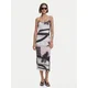 Desigual Poletna obleka 25SWVK56 Pisana Regular Fit