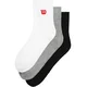 Nogavice Wilson Quarter Top Sock 3 Pack Multicolor M