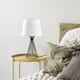 Opviq Stona lampa Telis-5374, 28x28x55 cm, IP20, Crno-bela