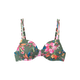 LASCANA Bikini zgornji del oliva / oranžna / roza