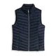 TOM TAILOR Brezrokavnik temno modra
