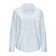 LASCANA Bluza svetlo modra/bela