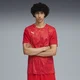 PUMA teamJAWS Graphic Short Sleeve Shooting Basketball Shirt Men, Men, Red, S