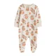Next Pižama kremna/kit/rjava/oranžna