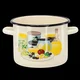 CHOMIK SMALTIRANA POSODA 4,5 L 20 CM KREMASTO OLIVNA *7510