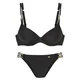 JETTE Bikini zlata/črna