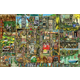 Ravensburger Slagalica Bizarre Town 5000, 5000 Delova