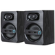 SPK-B23 Gembird Stereo zvucnici black Wood, 2.5 inch, 6W RMS (2 x 3W) USB pwr, volume control, 3,5mm