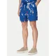 Tommy Jeans Hlače Print Blend Regular modra / svetlo rumena / češnjevo rdeča / bela