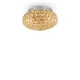 Ideal Lux - LED kristalno plafonsko svetlo KING 3xG9/3W/230V prečnik 25,5 cm zlatno