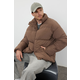 Trendyol Cinnamon Unisex Oversize Fit Stand Collar Puffer Winter Coat