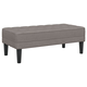 vidaXL vidaXL Klop Taupe 113x57x39 cm Tkanina, (22008494)