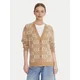 PINKO Pletena jopica Half Breed 106042 A2YD Bež Regular Fit