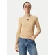 Tommy Jeans Bluza DW0DW20178 Rumena Slim Fit