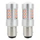slomart LED žarnici AMiO 1157 BAY15D Canbus 3030 24SMD rdeči (par)