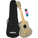 Cascha HH 2316 Bamboo Koncertne ukulele Graphite