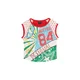 Desigual Majica rumena / zelena / rdeča / bela