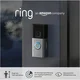 Ring Ring Akku-Videotürklingel Pro - Brezžična video domofon kamera, 2K HD, napolnjiva baterija