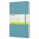 Moleskine Reef Blue Notebook Large Plain Hard