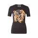 Versace Jeans Couture Majica svetlo oranžna / črna / bela
