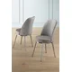 HANAH HOME Set 4 stolice Pefa Grey Chrome
