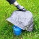 Taidekivi Baštenski kamen, Sivi granit, O25 cm