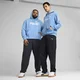 Mens Puma Essentials Woven Pants, Blue, Size 4XL, Clothing