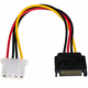 Akyga AK-CA-11 adapter s kablom SATA (m) / Molex (ž), 15 cm