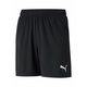 PUMA Športne hlače Teamrise črna/bela