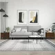 Greatstore Klubske mizice 2 kosa rjavi hrast 50x50x40 cm inženirski les