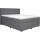 Carryhome POSTELJA BOXSPRING 180 cm x 200 cm , tekstil siva